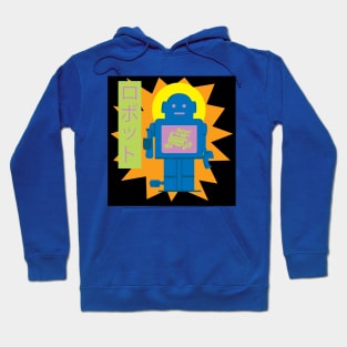 Robot with a tattoo Hoodie
